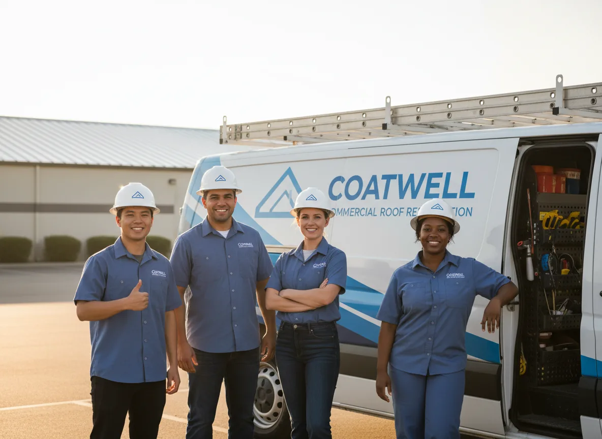 Commercial roof coating company in Ada, OK